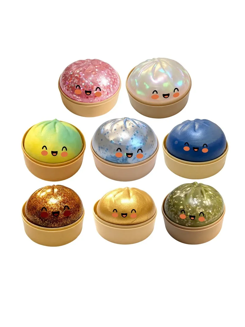 Children's Exploding Buns Toy Outlet Bag Whole Person Artifact Stress Relief And Decompression Vent Ball for Kids