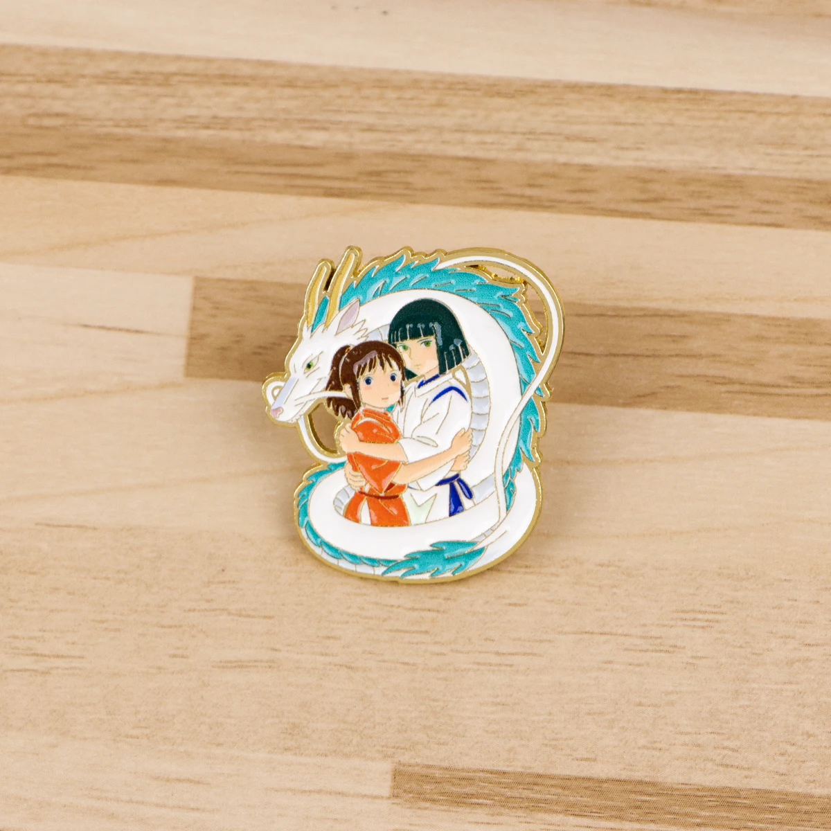 2pcs Cool Dragon Enamel Pin Set Cartoon Anime Brooch For Coat Women's Brooches Fashion Lapel Badges Jewelry Gift for Friends
