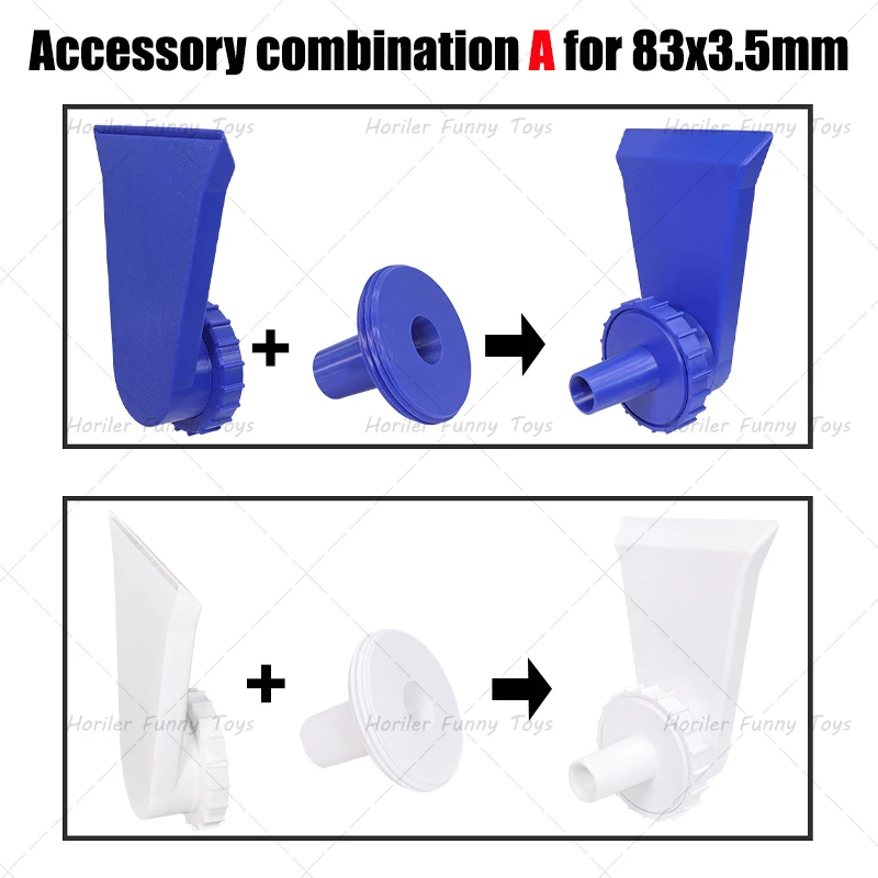 Pool Fountain Direct Mounting Compatible With Bestway or Intex Nozzles Pool Waterfall Easy To Install, Suitable for Pool Parties