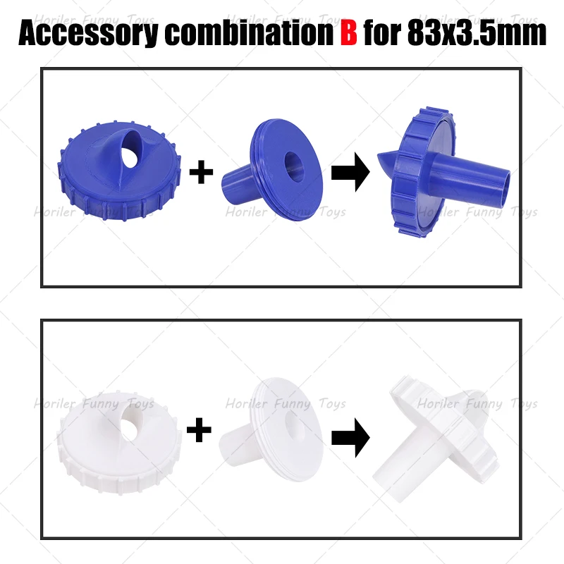 Pool Fountain Direct Mounting Compatible With Bestway or Intex Nozzles Pool Waterfall Easy To Install, Suitable for Pool Parties
