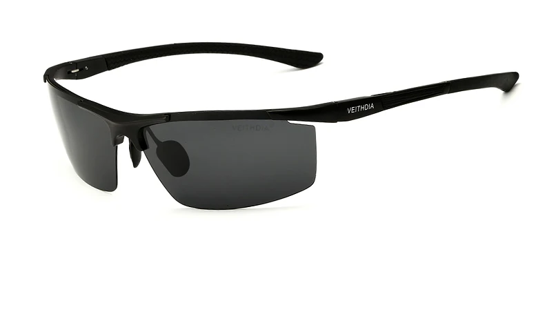 VEITHDIA Aluminum Magnesium Men's Sunglasses Polarized UV400 Coating Mirror Sun Glasses Outdoor Male Eyewear Accessories 6588