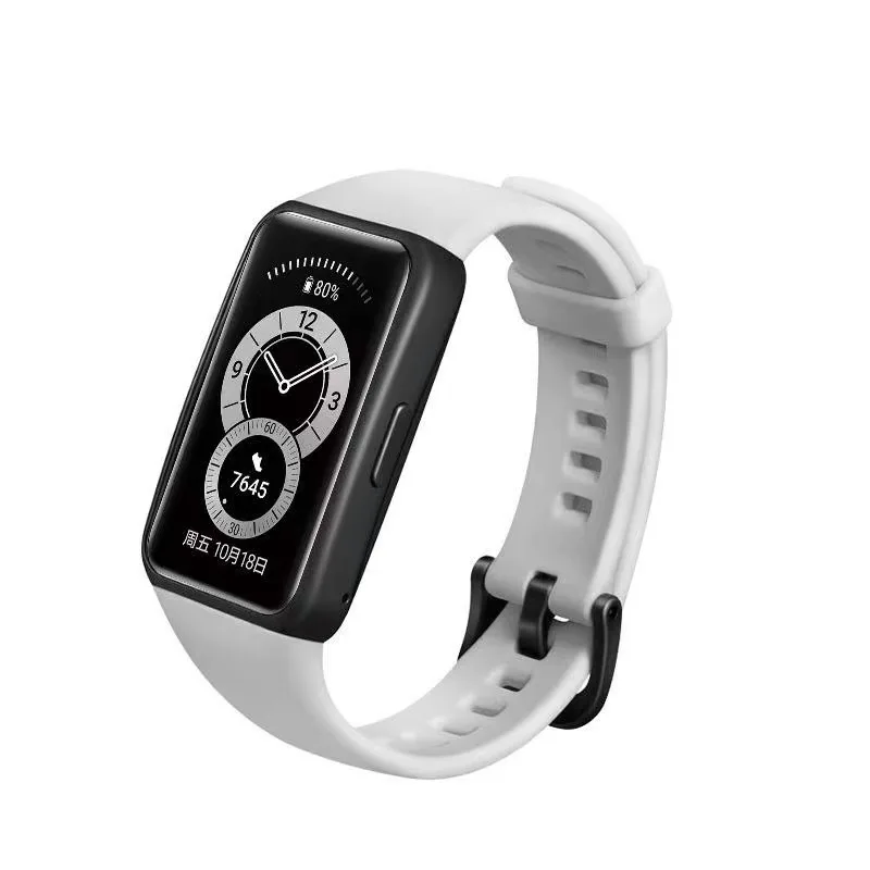 19 Colors Silicone strap Compatible with Huawei Band 6/Honor Band 6 Replacement smart bracelet strap for Huawei Band 6 strap