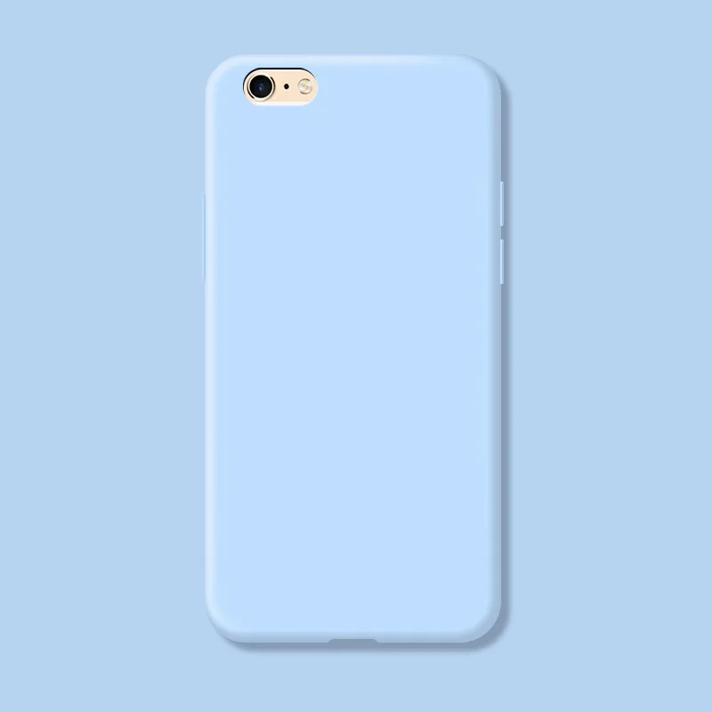 Candy Color Silicone Phone Case Funda For iphone 6 6s 7 8 Plus SE 2020 X XR Xs Max 11 12 13 14 Pro Max Soft Back Cover Fundas