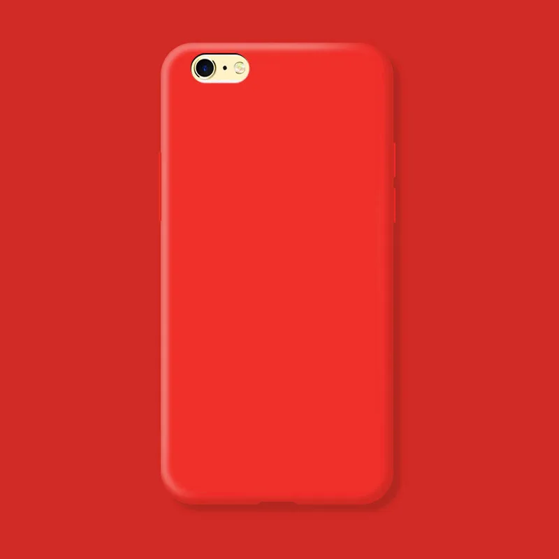 Candy Color Silicone Phone Case Funda For iphone 6 6s 7 8 Plus SE 2020 X XR Xs Max 11 12 13 14 Pro Max Soft Back Cover Fundas
