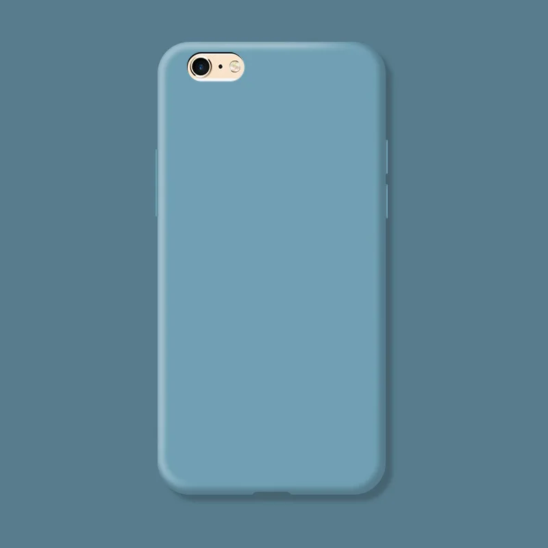 Candy Color Silicone Phone Case Funda For iphone 6 6s 7 8 Plus SE 2020 X XR Xs Max 11 12 13 14 Pro Max Soft Back Cover Fundas