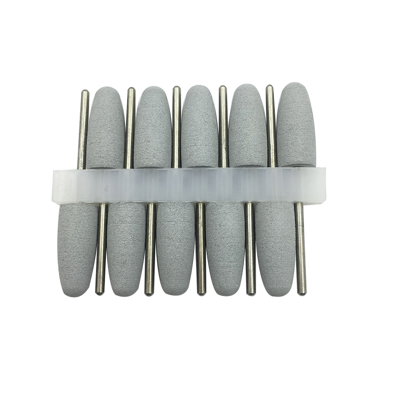 10Pcs/Lot Silicone Rubber Dental Polisher Nail Drill Milling Cutter Handpiece Grinding Machine Polishing Tools