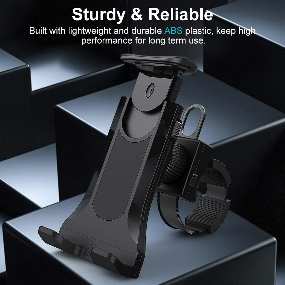 Bike Bicycle Tablet Holder Universal 4-11 Inch Indoor Gym Treadmill Handlebar Tablet Holder Stand Support For iPad iPhone