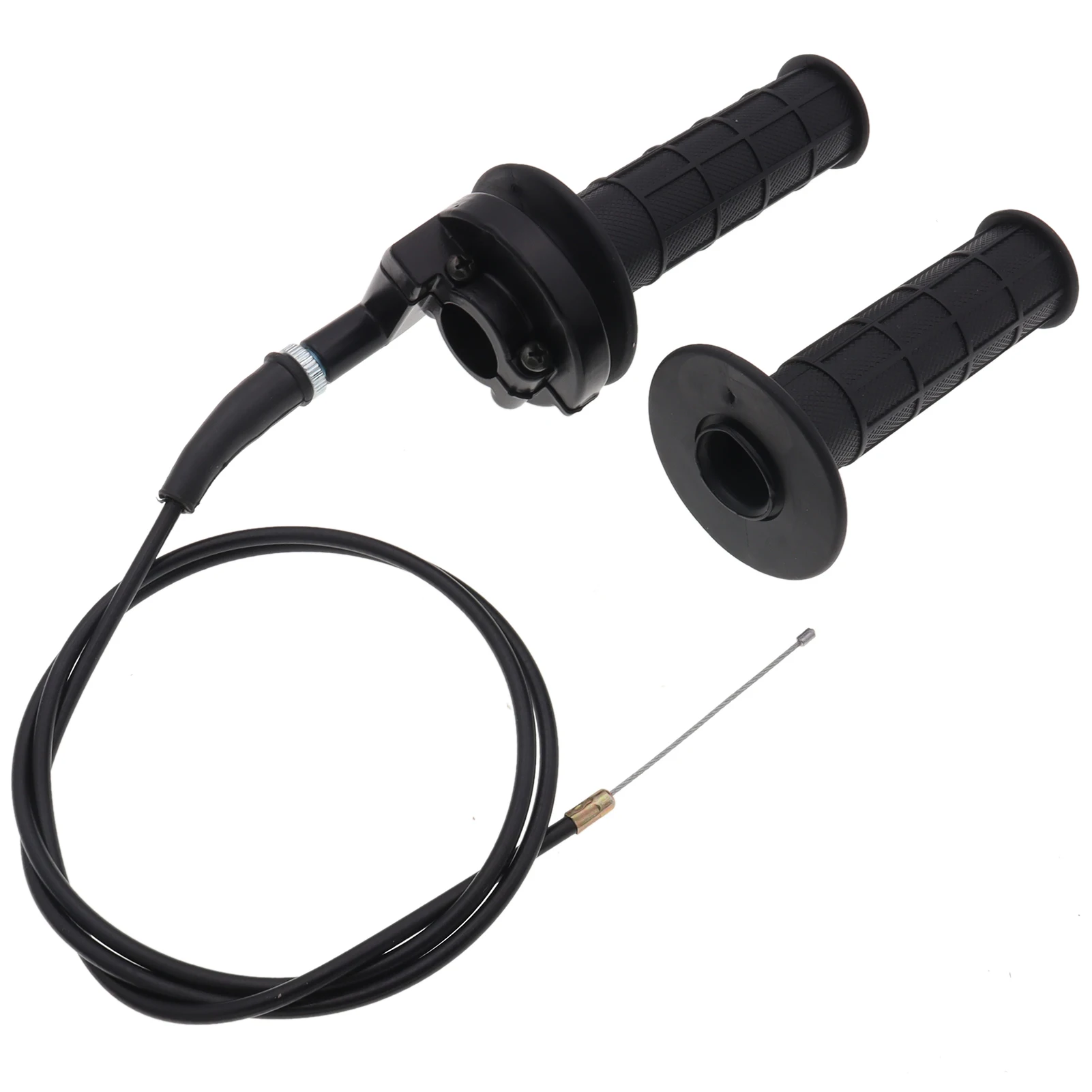 7/8" 22mm Hand Grip With Throttle With Twist Cable For 50cc 110cc 125cc 250cc ATV Quad Pit Dirt Bike Motorcycle Motocross Racing