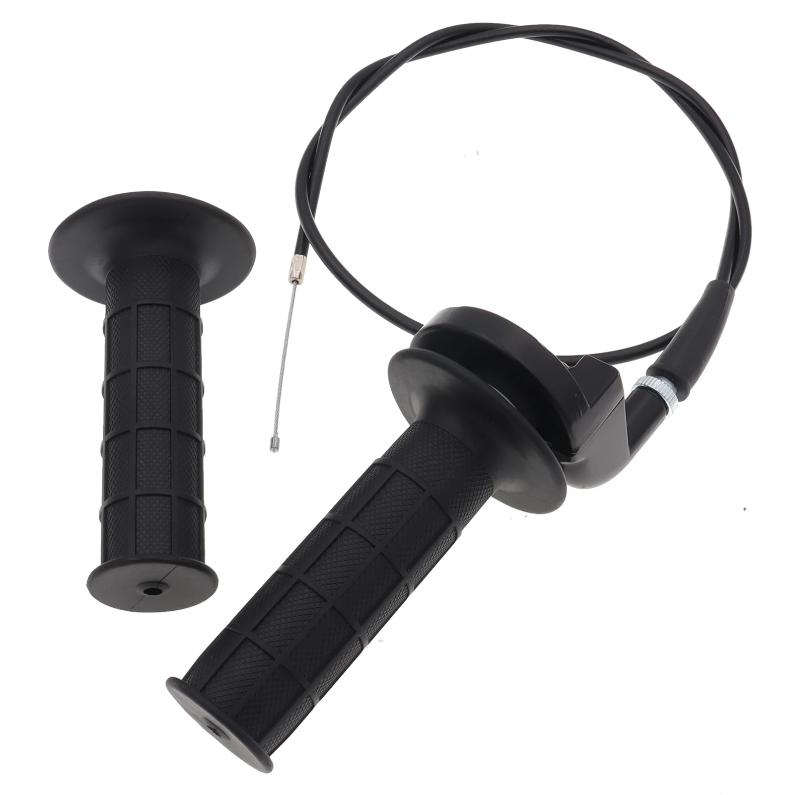 7/8" 22mm Hand Grip With Throttle With Twist Cable For 50cc 110cc 125cc 250cc ATV Quad Pit Dirt Bike Motorcycle Motocross Racing