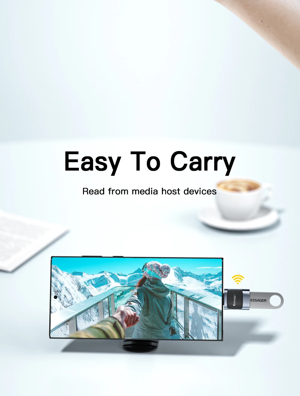 Essager OTG Type C To USB Micro USB To Type C Adapter OTG USB To Type C Adapter For Macbook Xiaomi HUAWEI Samsung OTG Connector