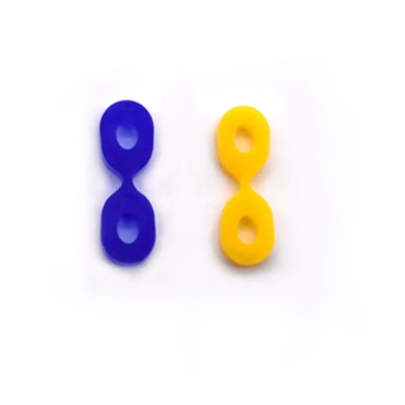 40pcs/Pack Dental Elastic Rubber Fixing Wedges Flexible Interdental Wedge Matrix Matrices Dam Composite Dentistry