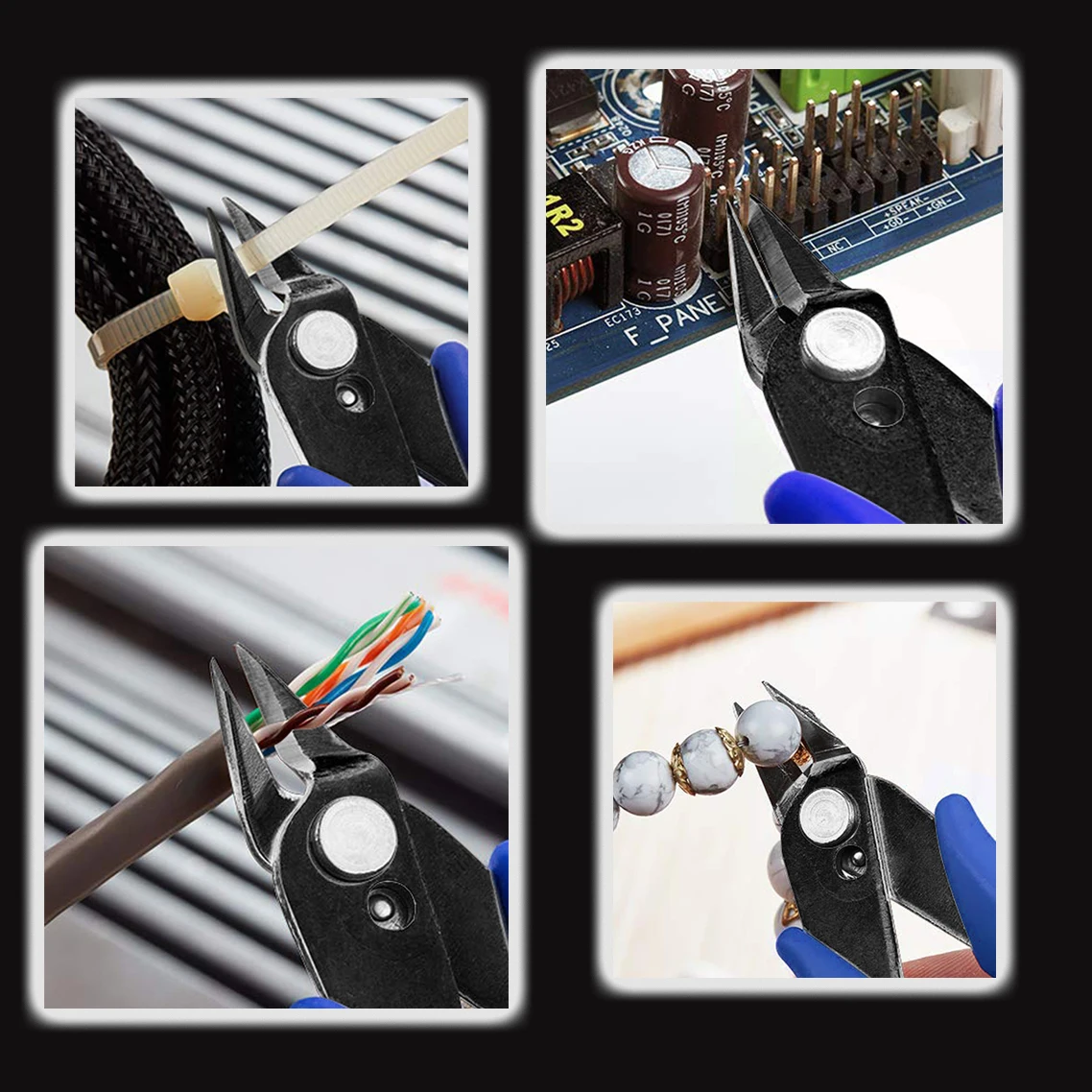 1pcs PLATO 170 Wishful Clamp DIY Electronic Diagonal Pliers Side Cutting Nippers Wire Cutter 3D Printer Parts
