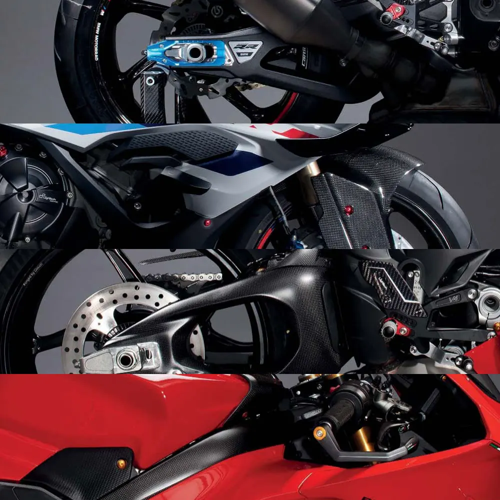 MTKRACING For S1000RR 2015-2018 Rear Sets Heighten Pedal Adjustable Rearsets FootPegs Shift Lever Brake Kit