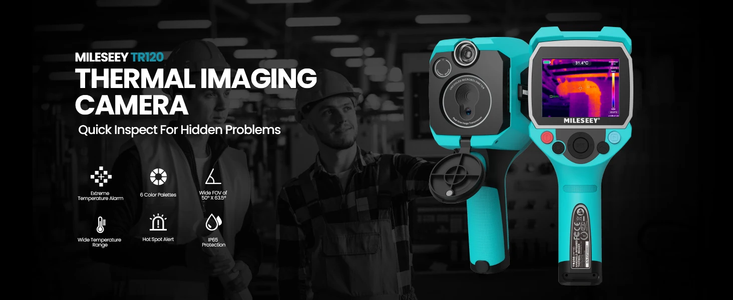 Mileseey TR10 Infrared Thermal Imager Thermal Camera for Leak Detection Portable Camera Termica for Electronics Repair
