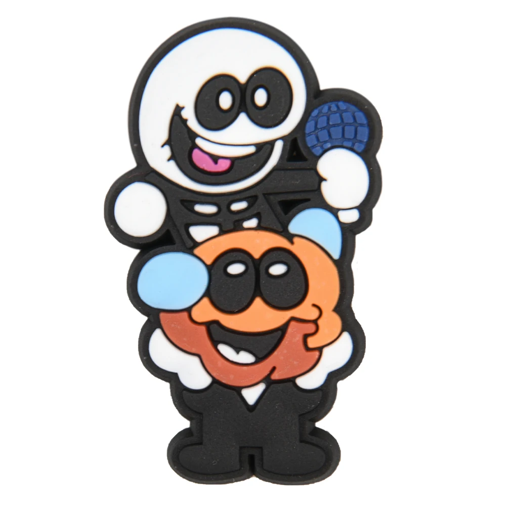 Friday night funkin Series Shoe Charms Cartoon PVC Shoes Decorations for Clogs Sandals Wristband Accessories Kids Party Gifts