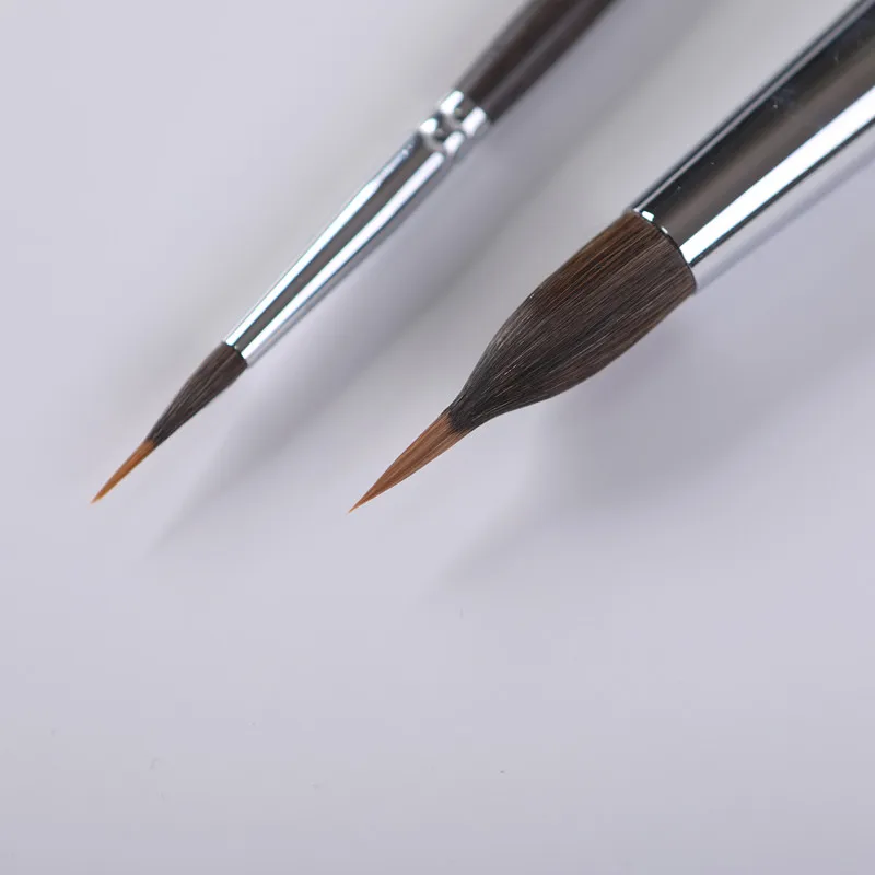 ArtSecret Watercolor Paint Brush BW-216 #2108 Sharp Tip Liner for Detail Wooden Handle Anti-Drop Hair Acrylic Art Tool Supplies