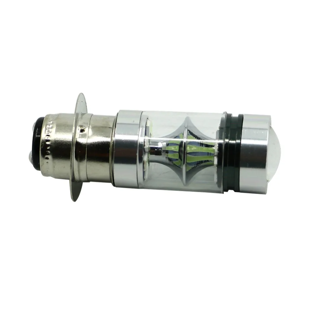 2Pcs 100W H6 LED Headlights Bulbs Super White Low High Beam for Yamaha YFZ450R Rhino 700 Raptor YFM660 TRX Motorcycle Accessorie