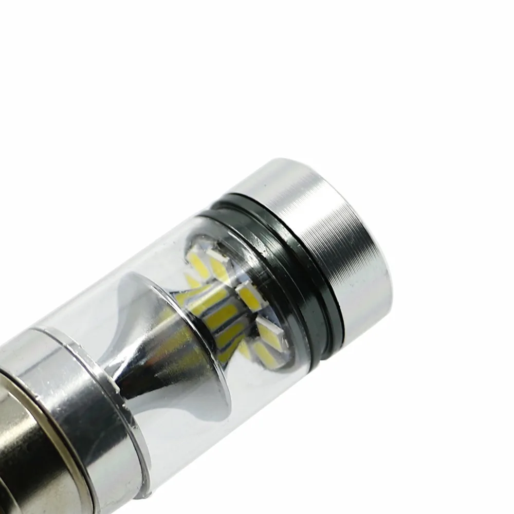 2Pcs 100W H6 LED Headlights Bulbs Super White Low High Beam for Yamaha YFZ450R Rhino 700 Raptor YFM660 TRX Motorcycle Accessorie