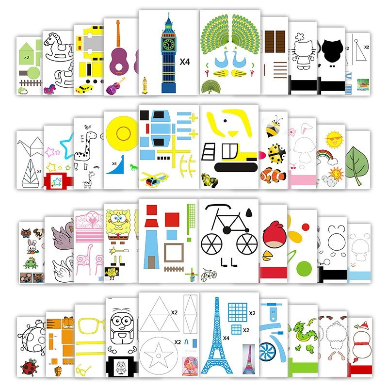 3D Printing Pen DIY Album Linyi Board Pla Abs Pcl DIY Stereo Album 3D Drawing Transparent Copy Board
