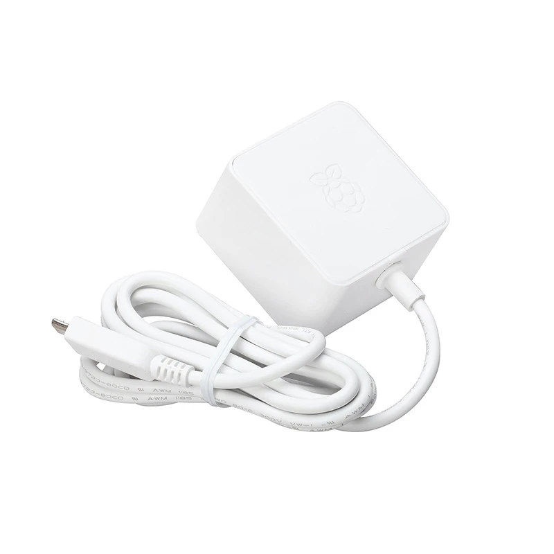 Raspberry Pi 12.5W Power Supply 5.1V 2.5A Micro USB Power Adapter 18AWG Cable for Raspberry Pi 3B+ 3B Zero 2 W EU US UK Plug
