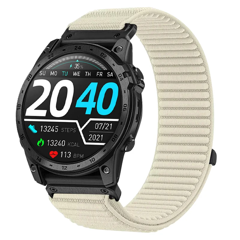 20/22/26mm Quick-release Nylon Strap for Garmin Tactix 8/Quatix 8 51/47mm Bracele Band Garmin Instinct 3/Forerunner 970 965 955