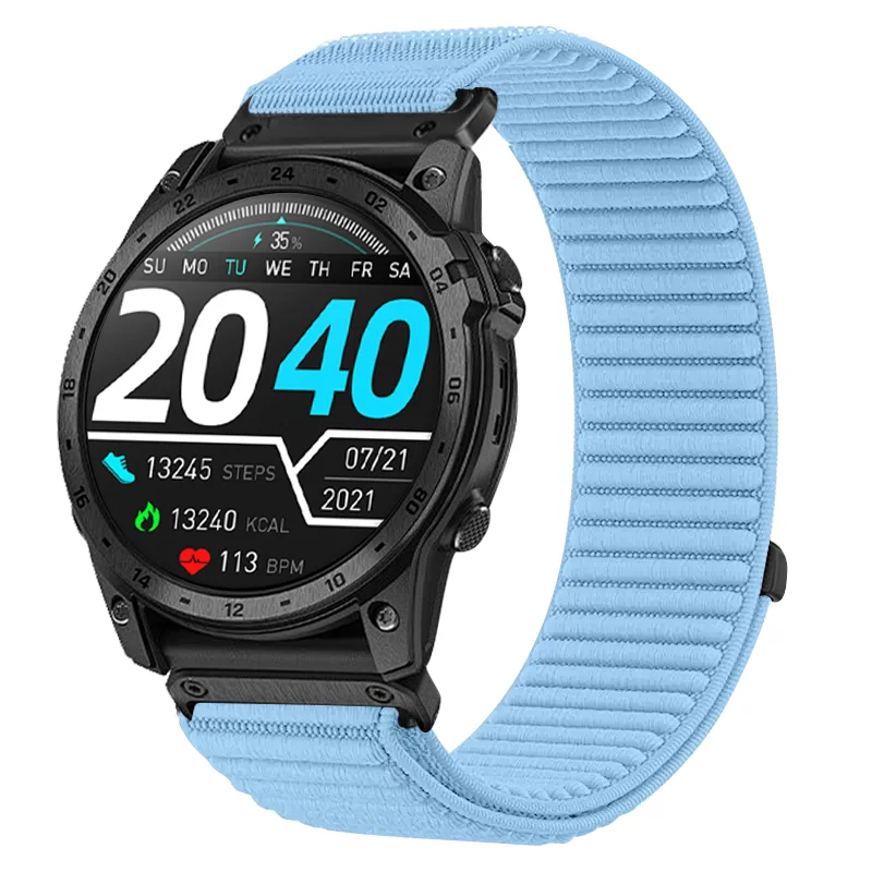20/22/26mm Quick-release Nylon Strap for Garmin Tactix 8/Quatix 8 51/47mm Bracele Band Garmin Instinct 3/Forerunner 970 965 955