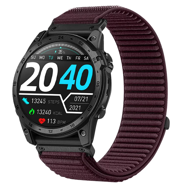 20/22/26mm Quick-release Nylon Strap for Garmin Tactix 8/Quatix 8 51/47mm Bracele Band Garmin Instinct 3/Forerunner 970 965 955