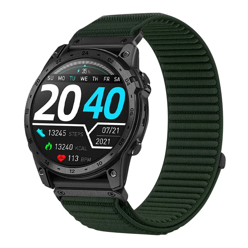 20/22/26mm Quick-release Nylon Strap for Garmin Tactix 8/Quatix 8 51/47mm Bracele Band Garmin Instinct 3/Forerunner 970 965 955