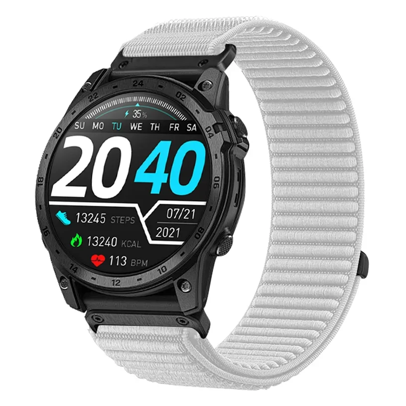 20/22/26mm Quick-release Nylon Strap for Garmin Tactix 8/Quatix 8 51/47mm Bracele Band Garmin Instinct 3/Forerunner 970 965 955