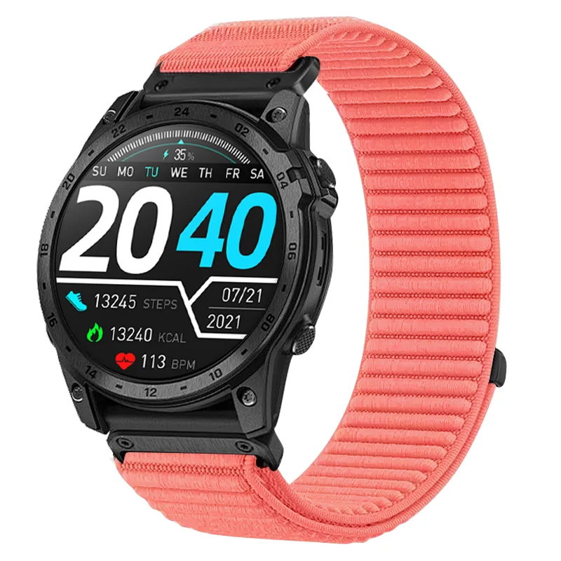 20/22/26mm Quick-release Nylon Strap for Garmin Tactix 8/Quatix 8 51/47mm Bracele Band Garmin Instinct 3/Forerunner 970 965 955