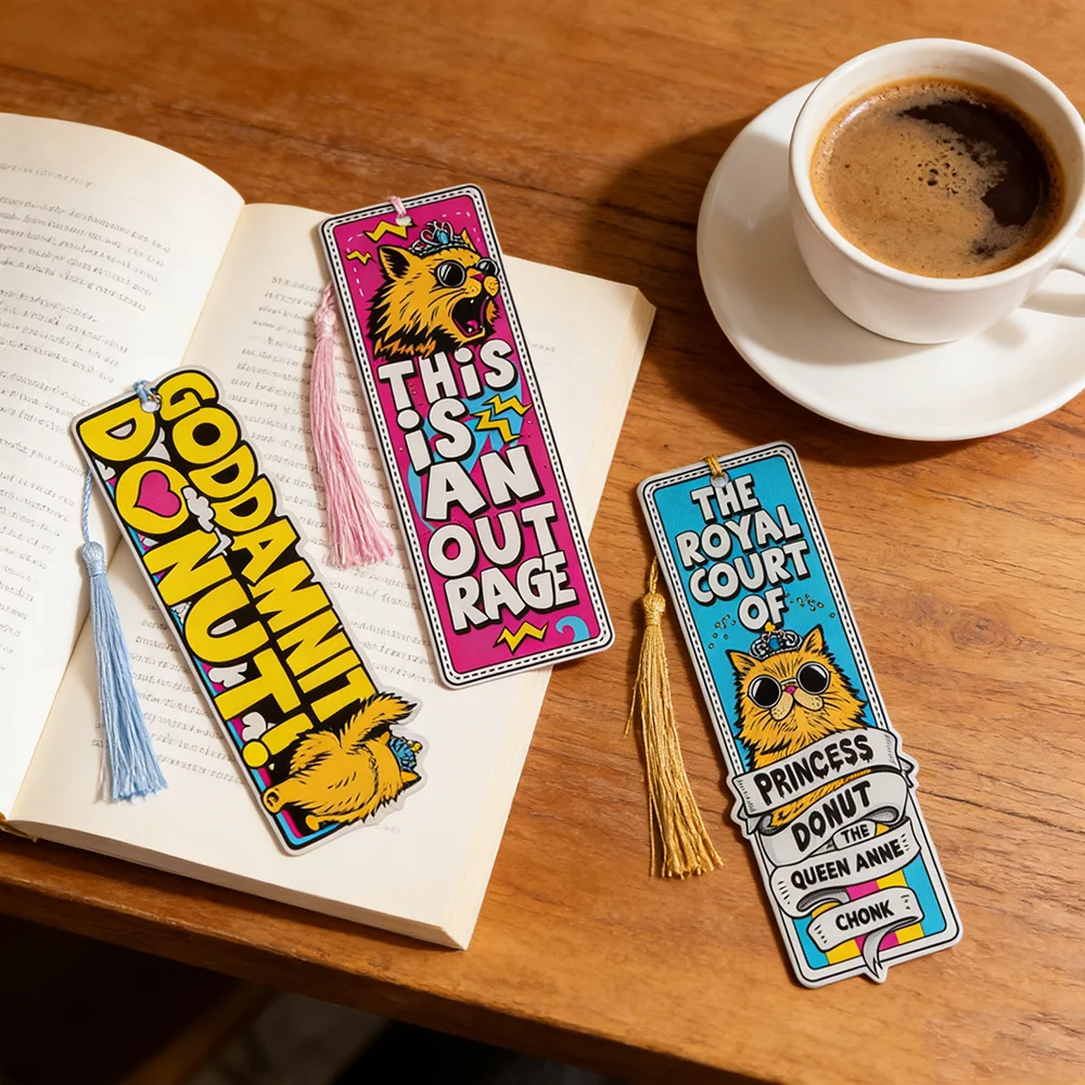 Dungeon Crawler Carl Acrylic Bookmark Reading Supplies Book Accessory School Supplies Aesthetic Stationery Things for Books