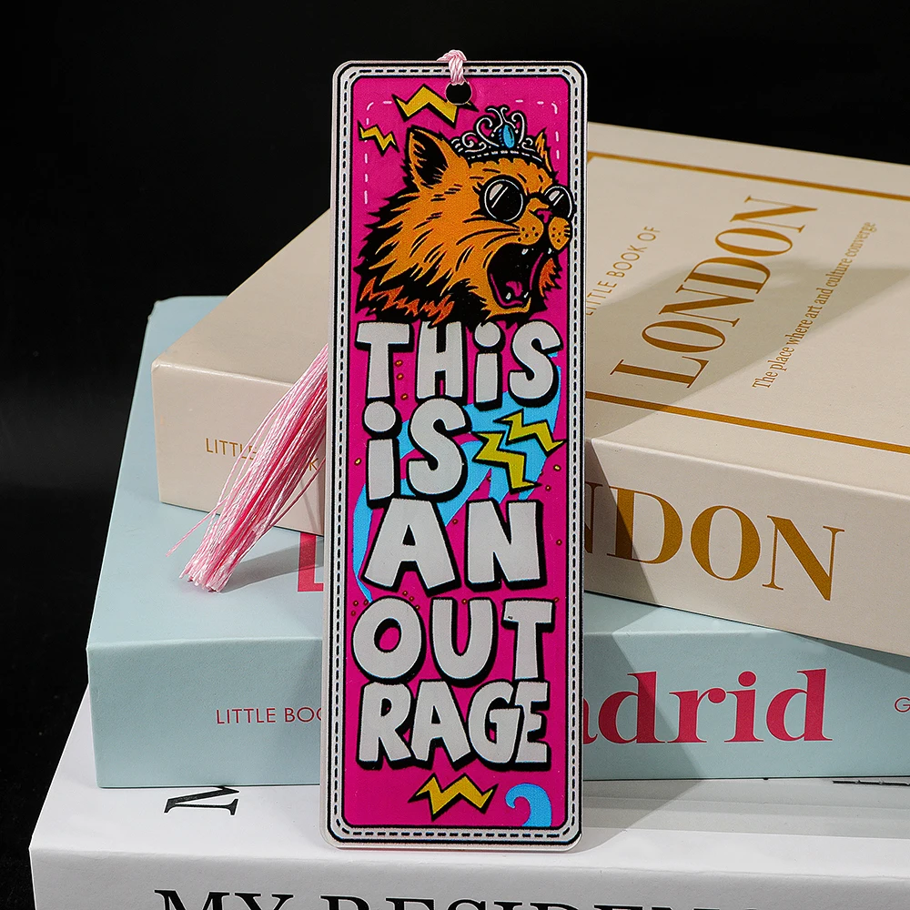 Dungeon Crawler Carl Acrylic Bookmark Reading Supplies Book Accessory School Supplies Aesthetic Stationery Things for Books