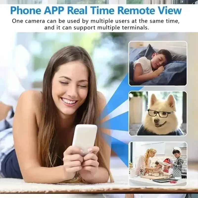 HD 1080P X5 Mini Camera Night Vision WiFi Camera Home Remote Camera Kids Pet Safety Monitoring Surveillance Camera