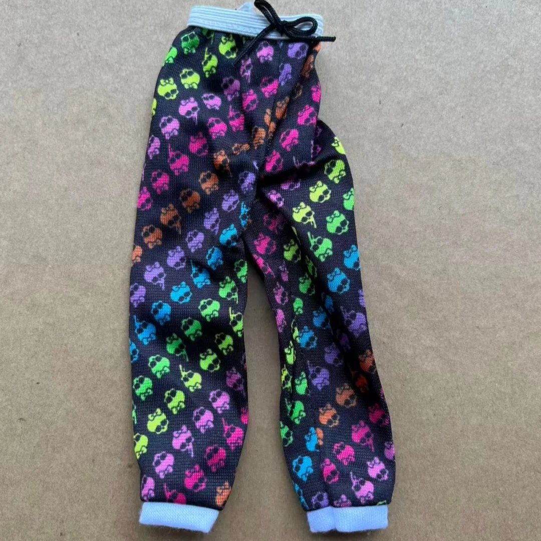 Monster Doll Dress Skirt Pant Jacket Slim Doll Colorful Clothes Red Black Silver Yellow Doll Decors