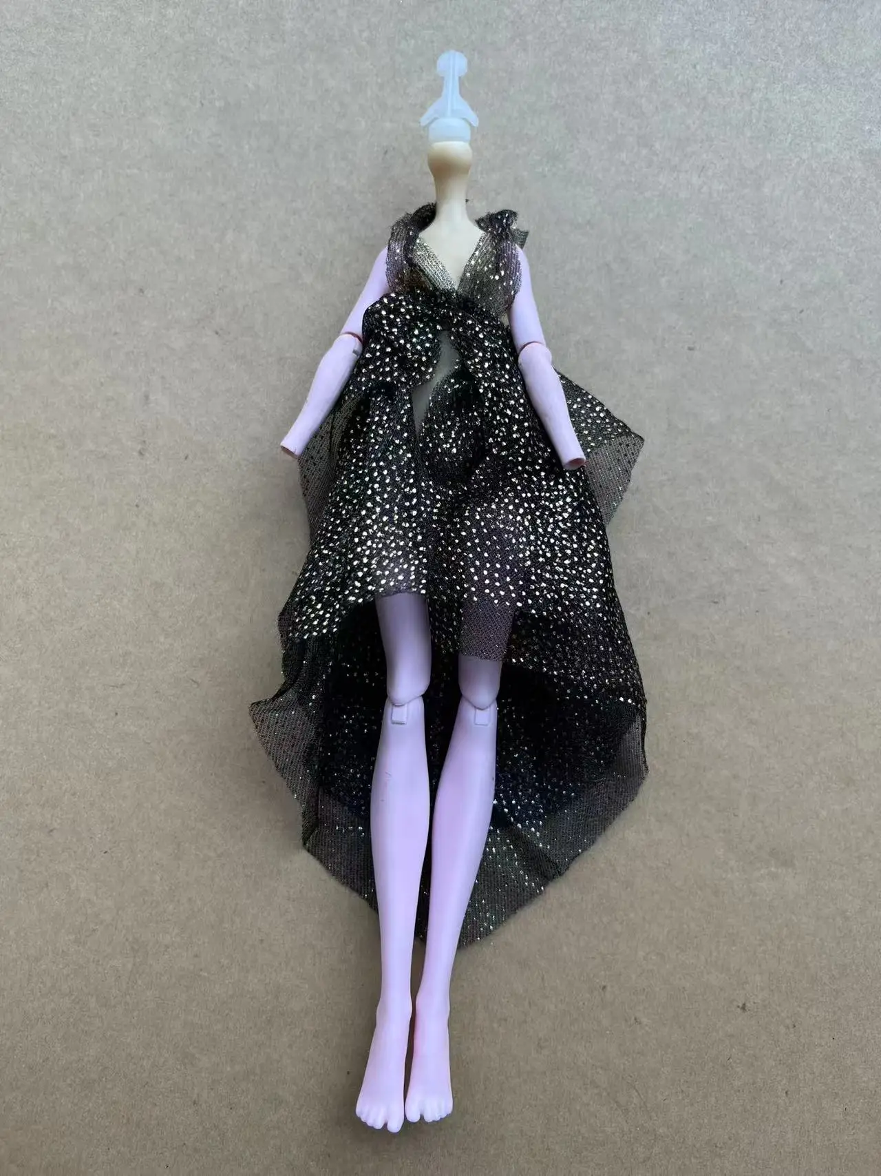 Monster Doll Dress Skirt Pant Jacket Slim Doll Colorful Clothes Red Black Silver Yellow Doll Decors