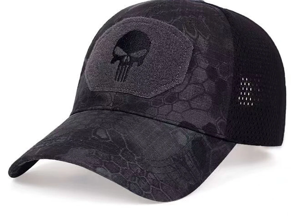2026 Summer Men's and Women's Universal Baseball Hat Breathable Sun Protection Outdoor Sports Cap Skull Head Personalized Hat