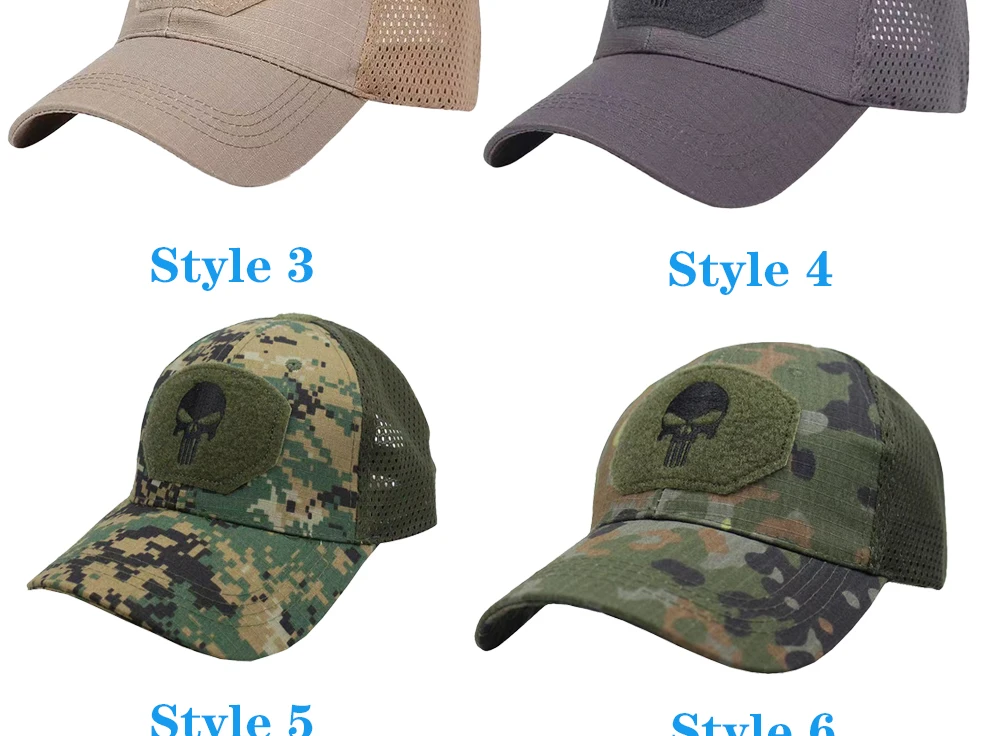 2026 Summer Men's and Women's Universal Baseball Hat Breathable Sun Protection Outdoor Sports Cap Skull Head Personalized Hat