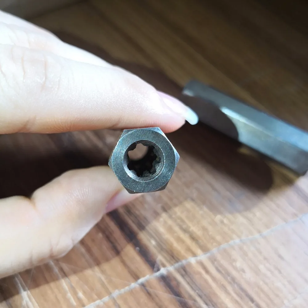 1PC Drive shaft,Mower gear box bearing joint,Grass cutter/Trimmer fittings,Lawn mower Connector/Weeding wheel joint