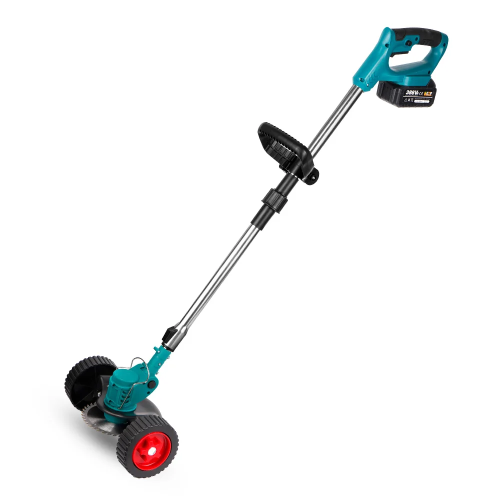 Cordless Electric Lawn Mower Foldable Adjustable Trimmer Efficient Garden Pruning Cutting Power Tools For Makita 18V Battery Pin