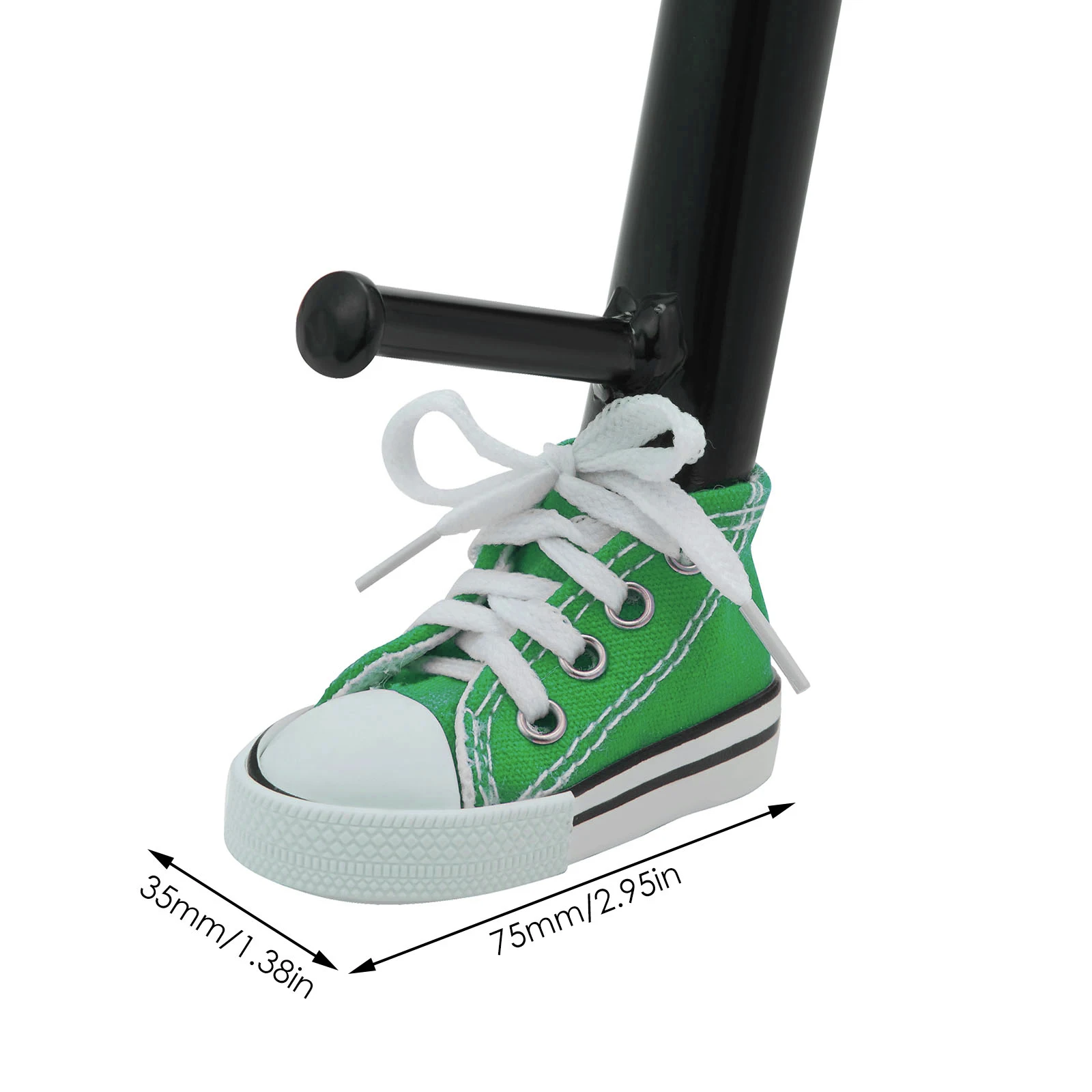 Motorcycle Side Stand Creative Tripod Cover Mini Shoe Bicycle Foot Support Motor Bike Kickstand 7.5cm Decor Moto Parts