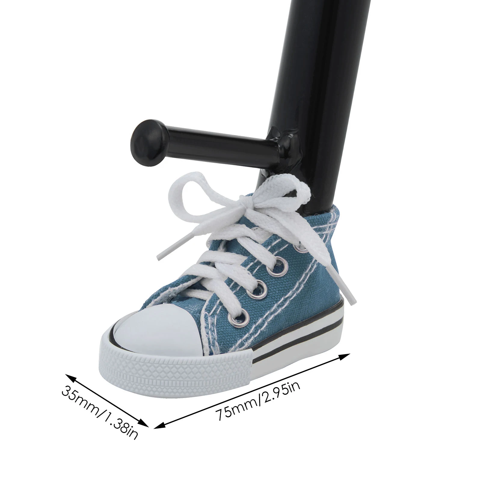 Motorcycle Side Stand Creative Tripod Cover Mini Shoe Bicycle Foot Support Motor Bike Kickstand 7.5cm Decor Moto Parts