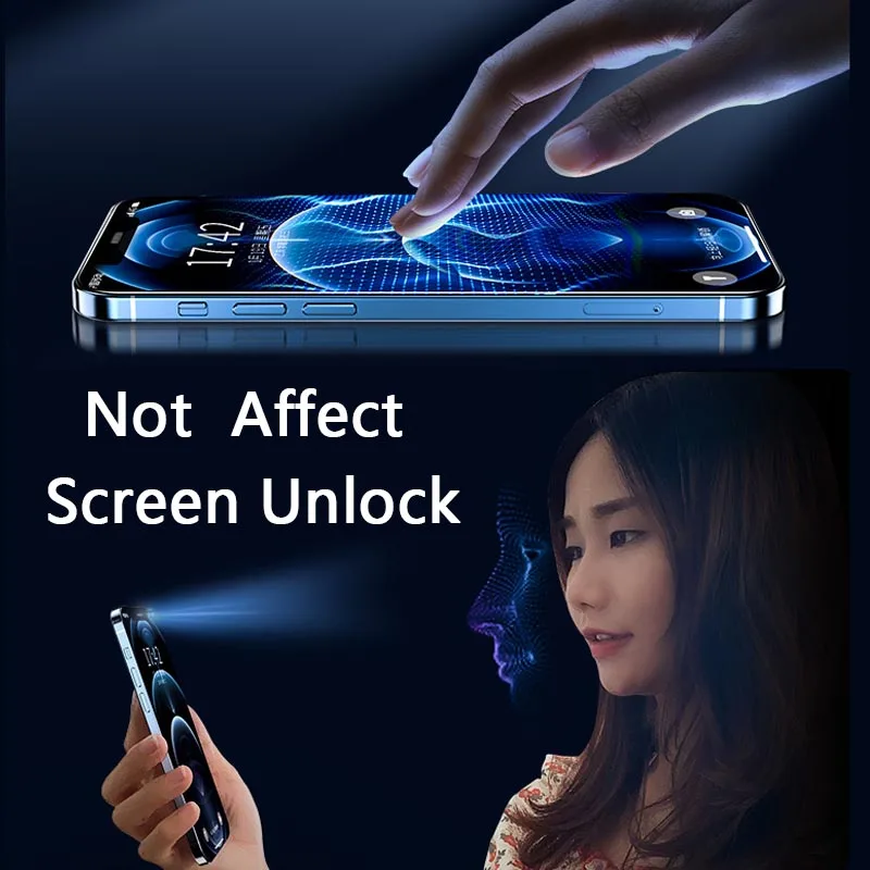 1-3Pcs Dustproof Anti Spy Privacy Tempered Glass for iPhone X XR XS 11 12 13 mini 14 15 16 Pro Max 7 8 Plus SE Screen Protector