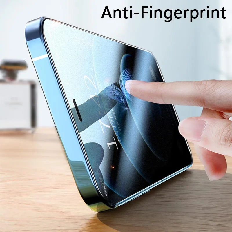 1-3Pcs Dustproof Anti Spy Privacy Tempered Glass for iPhone X XR XS 11 12 13 mini 14 15 16 Pro Max 7 8 Plus SE Screen Protector