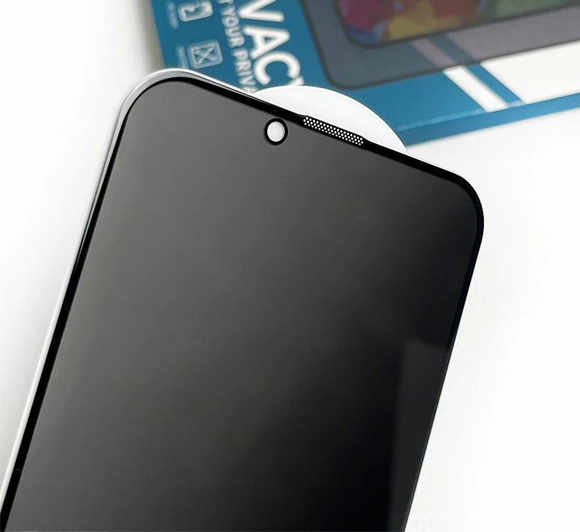 1-3Pcs Dustproof Anti Spy Privacy Tempered Glass for iPhone X XR XS 11 12 13 mini 14 15 16 Pro Max 7 8 Plus SE Screen Protector
