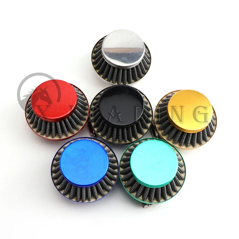 Pocket Bike Air Filter with Connector for 47cc 49cc 2stroke engine carb carburetor Mini Quad ATV Dirt Bike MiniMoto Go Kart Quad