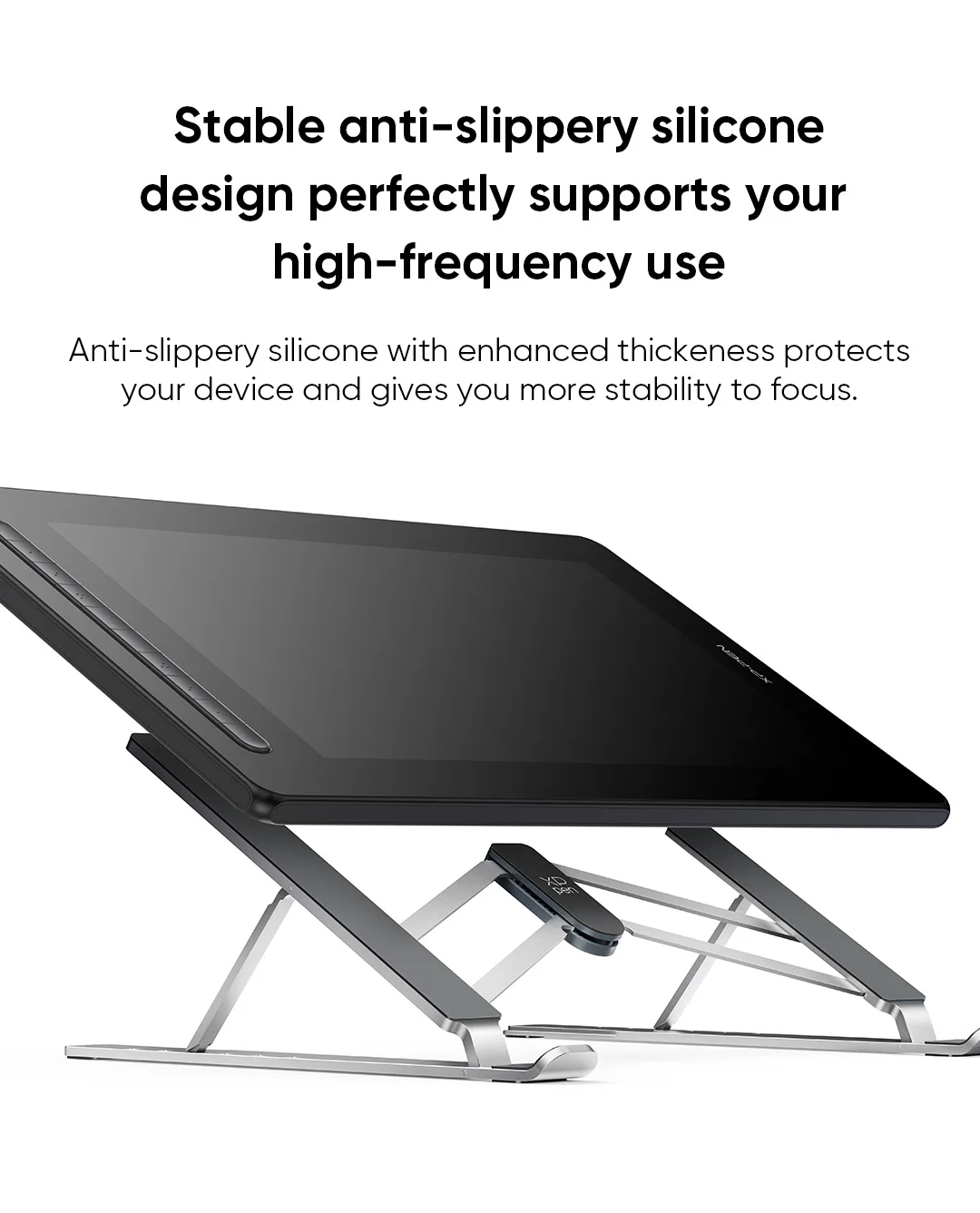 XPPen ACS05 Multifunctional Metal Drawing Bracket Pen Display Portable Stand for 12-16 Inch Models Artist 12 2nd Gen