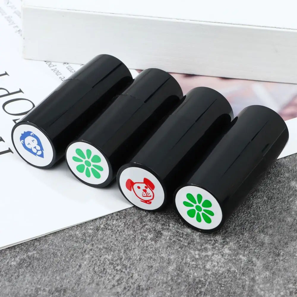 Golf Ball Stamper Marker Stamp Multicolor Permanent Ink Impression Seal Quick-dry Golf Sports Accessories Symbol For Golfer Gift