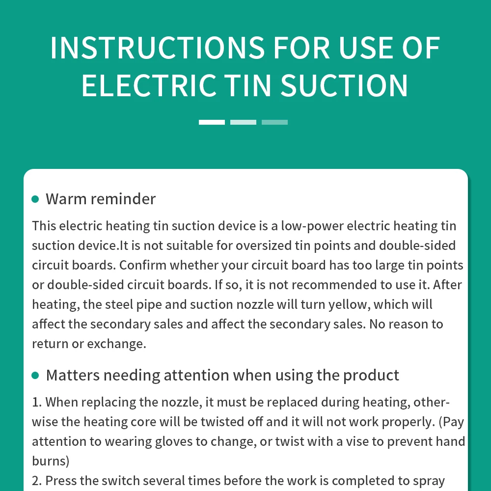 LUXIANZI 30w/40w Powerful Electric Desoldering Pump Suction Tin Vacuum Removal Tool Hand Welding Tools Solder Iron Desolder Gun