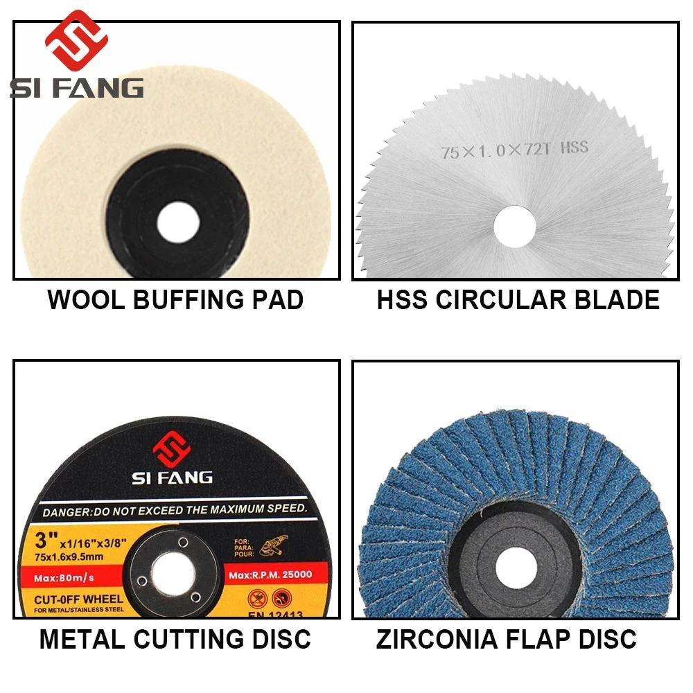 75mm Mini Angle Grinder Cutting Disc Circular Resin Grinding Wheel Saw Blades Cutting Wheel Disc For Cutting And Grinding