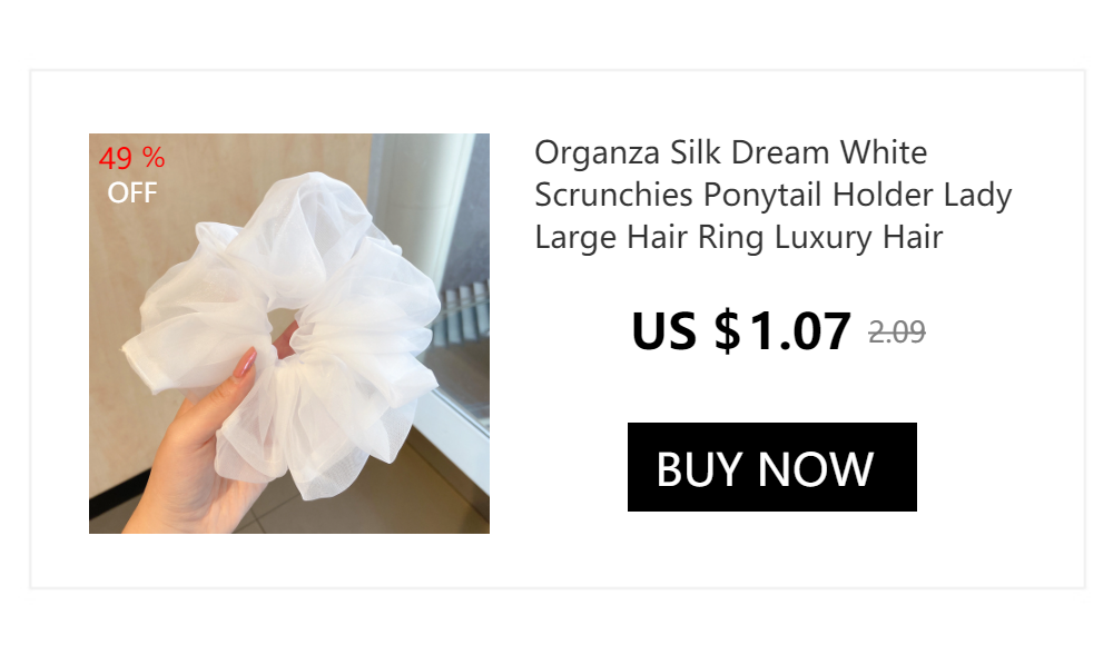 New Oversize Scrunchie Solid Color Satin Hair Accessories for Women Elastic Hair Band Ponytail Holder Ties Rope Hair Accessories
